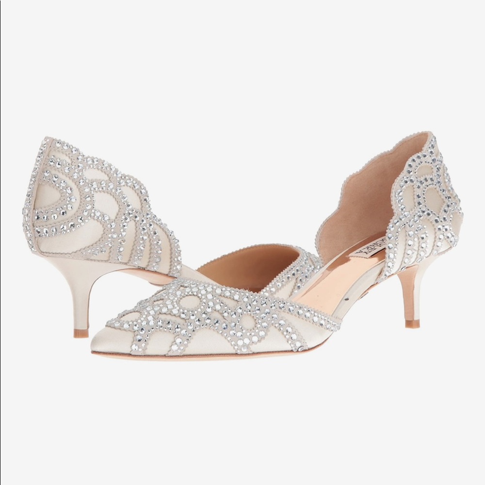 Badgley Mischka shoes.